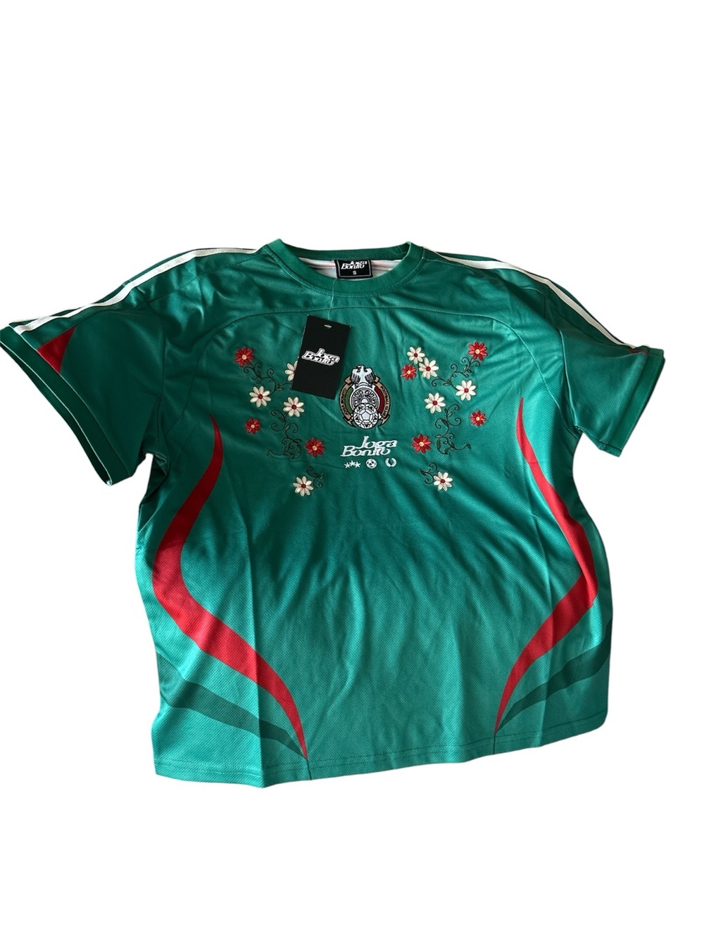 Bebe Green Floral Graphic Kids Tee